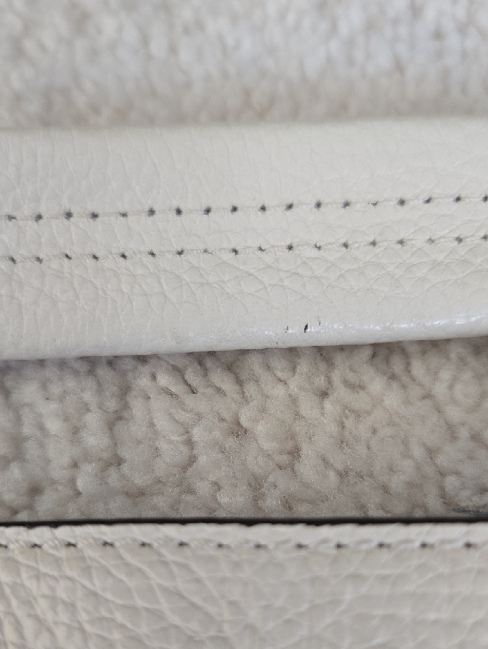 Rebecca Minkoff Cream Pebbled Leather Hobo Bag - Picture 4 of 9
